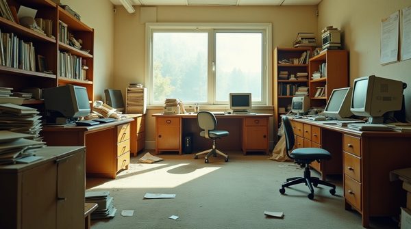 Débarras de bureaux : transformer un espace de travail encombré en atout stratégique